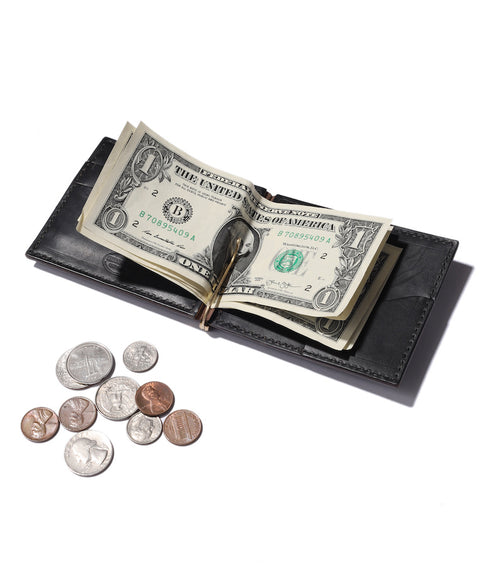 MR.OLIVE E.O.I / HORWEEN CHROMEXCEL LEATHER / MONEY CLIP WALLET ミスターオリーブ イーオーアイ/ホーウィンクロムエクセルレザー/マネークリップウォレット